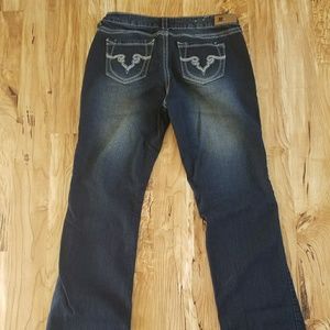 Royal blue jeans
